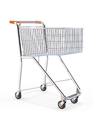 Carrinho de Compras Ergonômico 130L