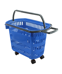 Cesto de Compras com Rodas